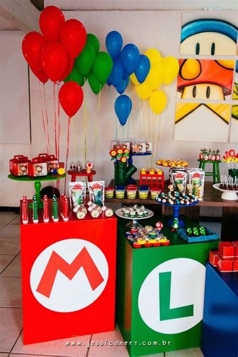 Super Mario Birthday Party Fiesta De Mario Bros Fiesta De Cumpleaños