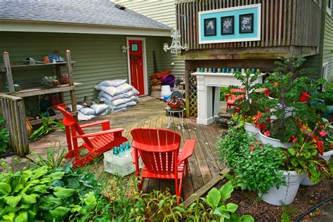 An Outdoor Garden Potting Bench Room Shawna Coronado