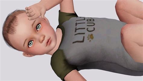 Tumblr Simblr Newborn Pose Sims 4 Bebê Sims The Sims