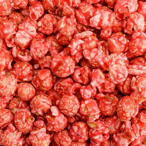Popcorn Pink Strawberry Flavor Candied Strawberry Popcorn Etsy