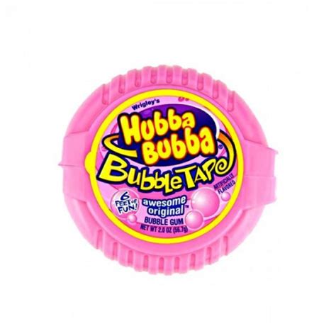 Hubba Bubba Original Bubble Gum Tape 2 Ounce 6 Packs S And O Wholesale