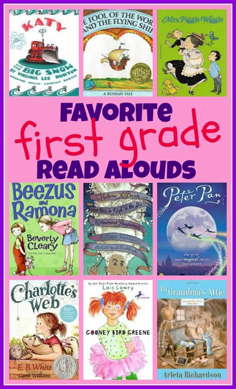 Favorite First Grade Read Alouds Kid Check Hard Work