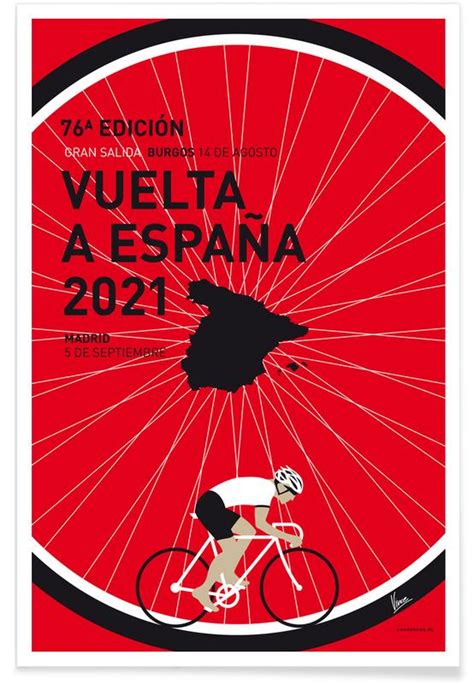 Vuelta A Espana 2021 Poster Juniqe