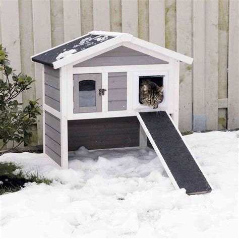 30 Hallett Insulated Cat Condo 2020 Outdoor Cat House Cat Condo