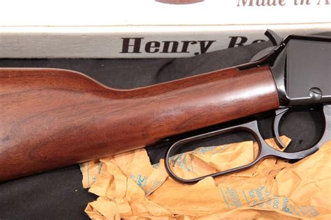 Henry Repeating Arms Co Model H001 Classic Lever Action Blue And Black 18 1 2 Lever Action