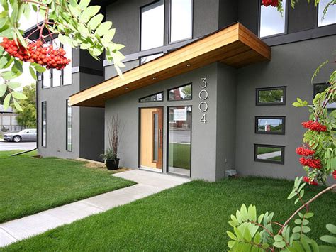 Modern City Duplex Contemporary Exterior Calgary