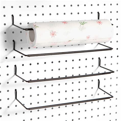 Buy FRIMOONY Paper Towel Holder for Pegboard, Extendable, Fit Any