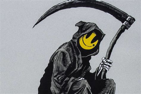 Grin Reaper 2005 Banksy Explained