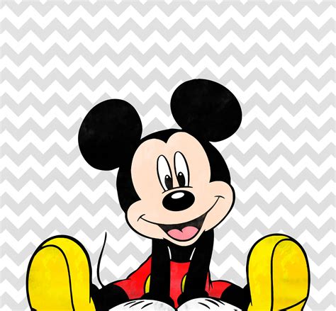 Mickey Mouse Set 7 Images Print Art Disney Poster Wall Etsy