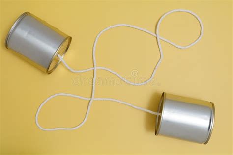 Tin Can Phone Network Stock Photos Free And Royalty Free Stock Photos