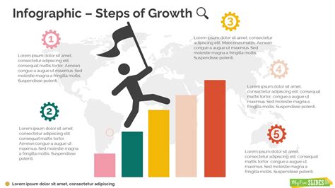 Sales Growth Infographic Template For Presentation Myfreeslides