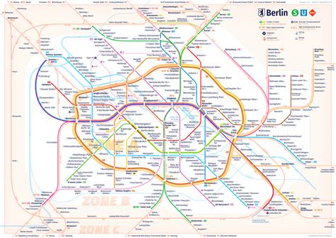 Berlin S Bahn Map And Guide Tourbytransit