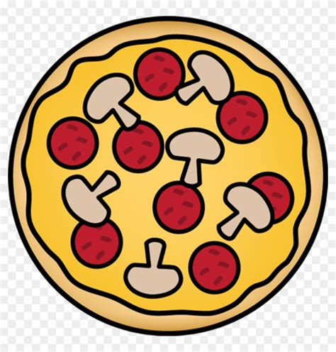 Pizza Clip Art Pepperoni And Mushroom Pizza Clipart Free