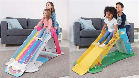 Turn Any Room Into An Instant Playground With The Pop2play Indoor Slide