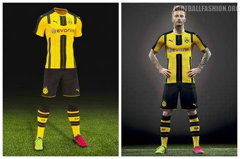 It will be debuted in the last bundesliga match of the season against leverkusen tomorrow. Borussia Dortmund 2016/17 PUMA Home Kit - FOOTBALL FASHION.ORG