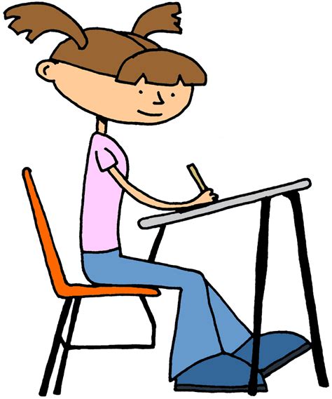 Student Writing Clipart 2 Clipartix