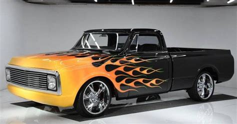 Flaming 1972 Chevrolet C10 Restomod Is An Isca Champ