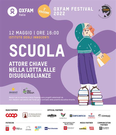 Oxfam Festival Scuola Attore Chiave Nella Lotta Alle Disuguaglianze