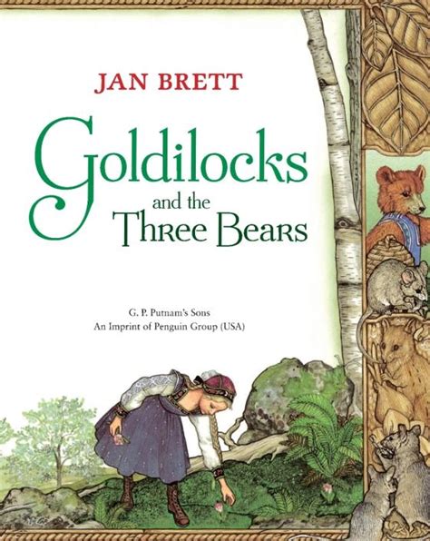 Goldilocks And The Three Bears By Jan Brett 9780399220333 Brightly Shop