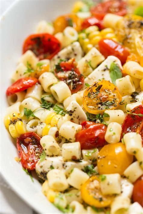 Roasted Tomato And Fresh Mozzarella Pasta The Café Sucre Farine