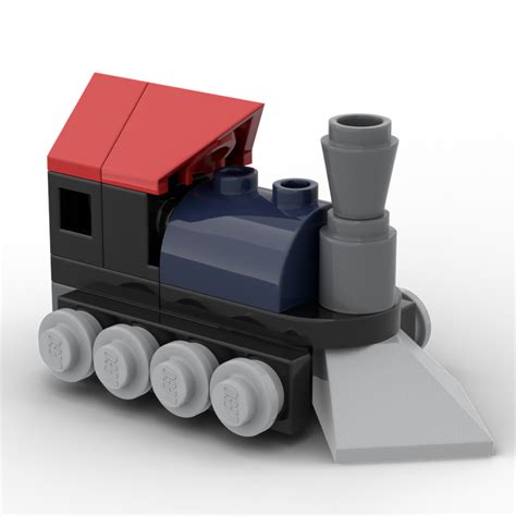 Lego Moc Mini Train By Yodakya Rebrickable Build With Lego