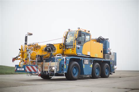 Craneworks Adds Eight Demag All Terrain Cranes To Inventory