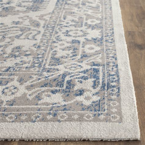 These unique rugs are exquisite in appearance,these unique rugs are exquisite in appearance, color and texture, made with a proprietary construction process which blends a distinct pattern. Safavieh Patina Gray/Blue Area Rug & Reviews | Wayfair