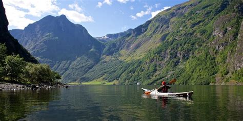 Experience The Norwegian Fjords Kayaking Kayak Trip Adventure Tours