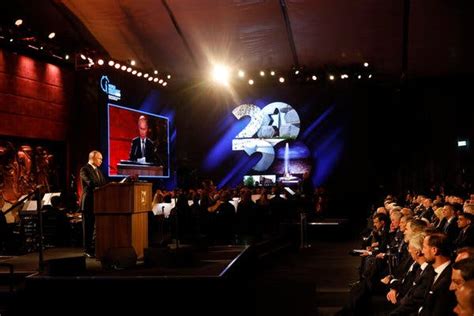 Holocaust Gathering Lets Some Leaders Score Present Day Political