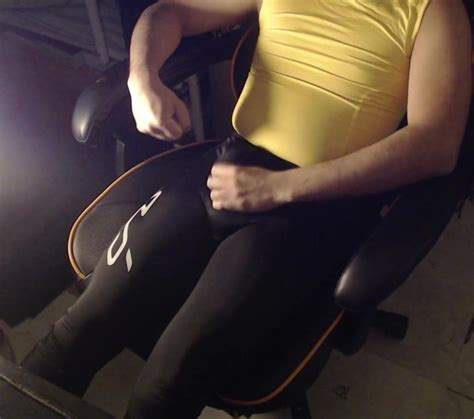 jerk off in tights compression with singlet xhamster