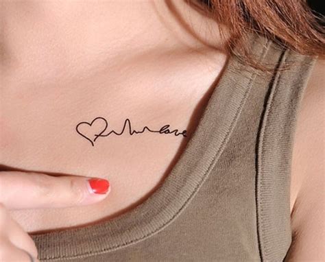 It's really amazing to have a tattoo on women's chest. 40 Collar Bone Tattoo Ideas For Girls