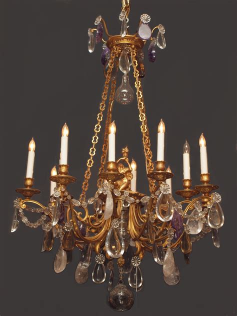 Luxedecor offers many crystal chandeliers for sale including modern, contemporary, vintage, classic, black, bronze and gold. Antique French Baccarat Crystal Chandelier - CHC22 For ...