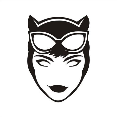 Catwoman Mask Svg 324 File Svg Png Dxf Eps Free Free Svg Cut Files