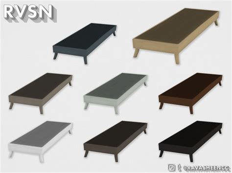 Ravasheens Never Been Bedder Platform Bed Frame Single Sims 4 Beds