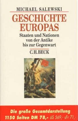 Geschichte Europas von Michael Salewski portofrei bei ...