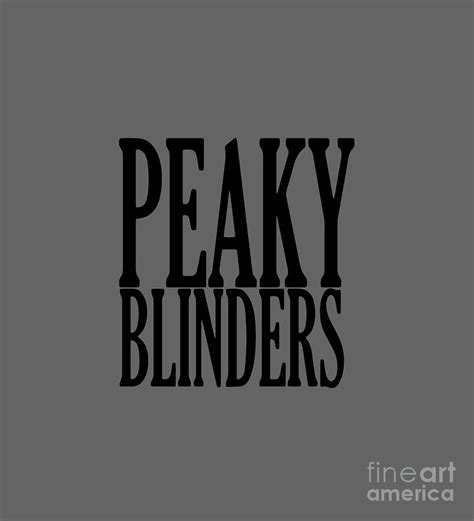 Peaky Blinders Digital Art By Siti Aya Pixels
