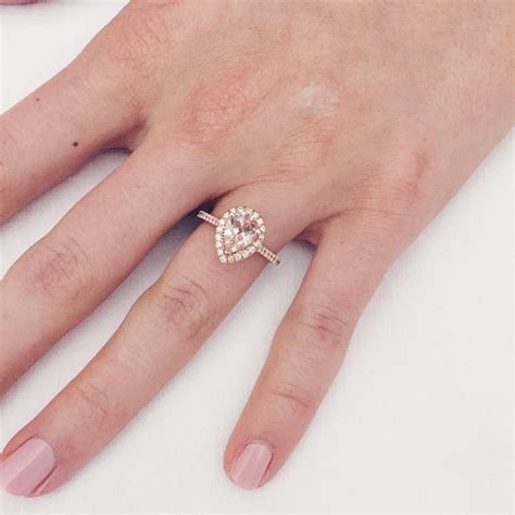 Aspyn S Ring Is So Pretty In 2019 Wedding Rings Teardrop Wedding Engagement Rings