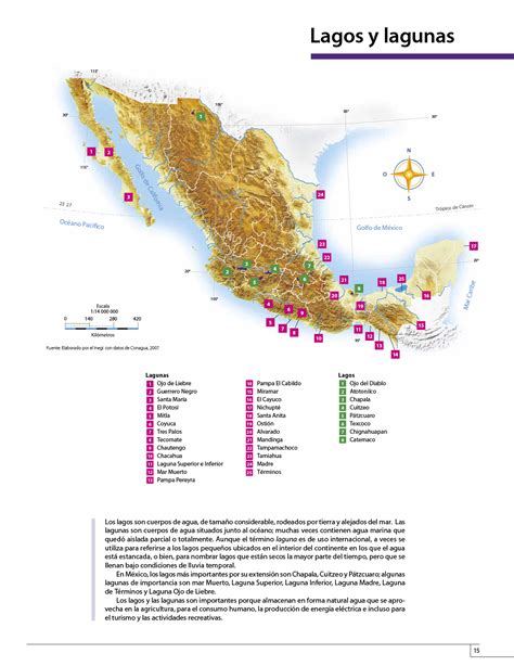 Atlas De México Cuarto Grado 2017 2018 Página 15 De 130 Libros De Texto Online