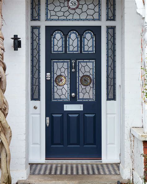 Blue Victorian Door Victorian Door Victorian Front Doors Victorian