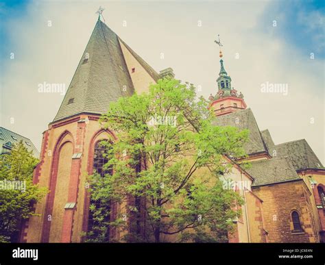 Nikolaikirch St Nicholas Church In Leipzig Germany Where Johann