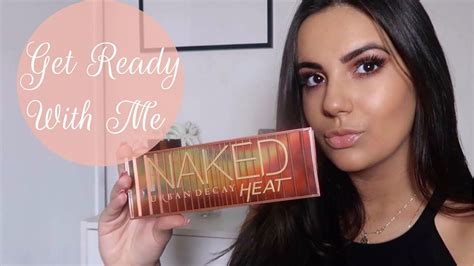 Get Ready With Me Using The New Naked Heat Palette By Urban Decay