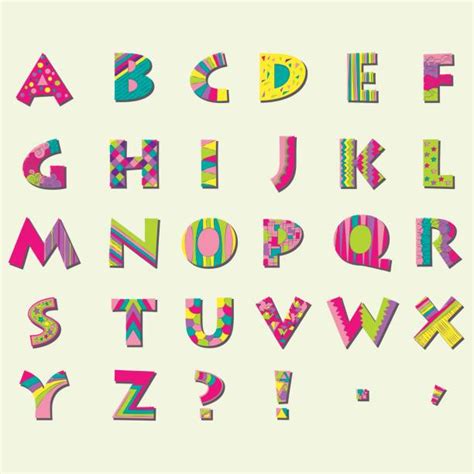 Fun Alphabet No People Illustrations Royalty Free Vector Graphics
