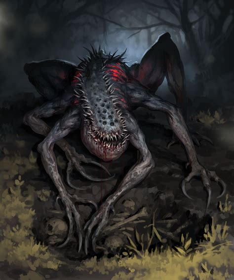 Pin By Natalja On Fantasycreatureshorror Fantasy Demon Dark