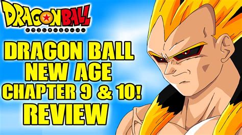 Dragon Ball New Age Chapters 9 And 10 Rigor Vs Super Saiyan 4 Goku And Vegeta Fan Manga Review