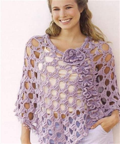 24 Adorable Summer Poncho Free Crochet Design DIY To Make Crochet