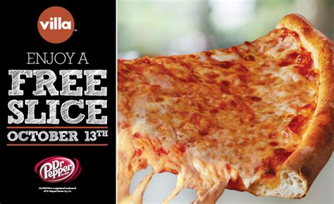Maybe you would like to learn more about one of these? Villa Fresh Italian Kitchen: FREE Slice of Pizza - No ...
