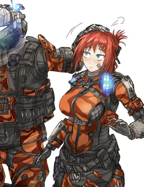 Pilot And Pulse Blade Pilot Titanfall And More Drawn By Kotone A Danbooru