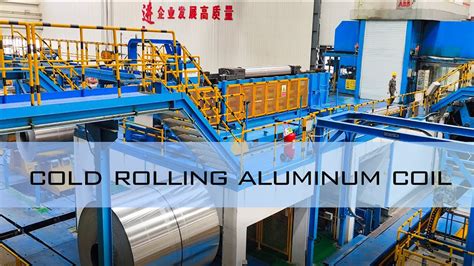 Unbelievable Aluminum Rolling Process Cold Rolling Aluminum Coil Youtube