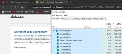 Microsoft Edge Eating Ram Microsoft Community