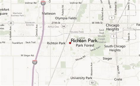 Guía Urbano De Richton Park